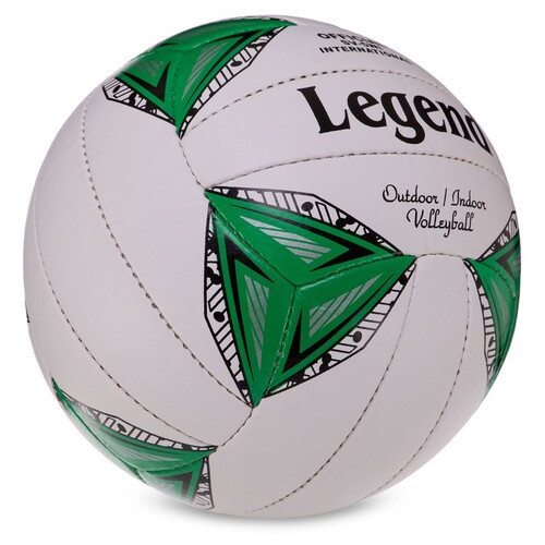 М'яч волейбольний Legend VB-3127 №5 Біло-зелений (57430031) фото №2