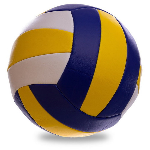 М'яч волейбольний Legend VB-1897 №5 Біло-синьо-жовтий (57430036) фото №2
