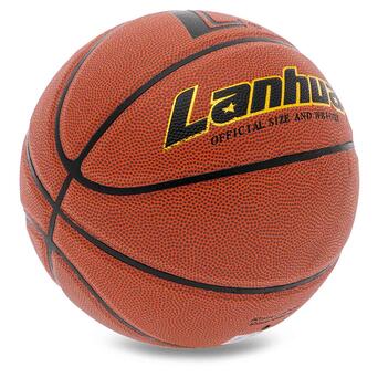 М'яч баскетбольний Lanhua Life Force BA-9284 №7 Помаранчевий (57573007) фото №3
