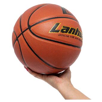 М'яч баскетбольний Lanhua Life Force BA-9284 №7 Помаранчевий (57573007) фото №7