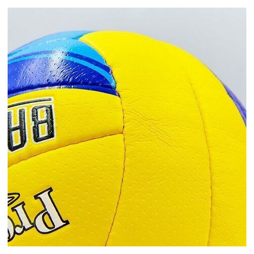 М'яч волейбольний Ballonstar LG2075 №5 Жовто-синій (57429285) фото №3