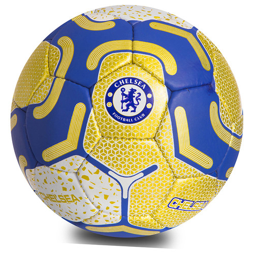 М'яч футбольний Ballonstar Chelsea FB-0680 №5 Золото-синій (57566030) фото №1