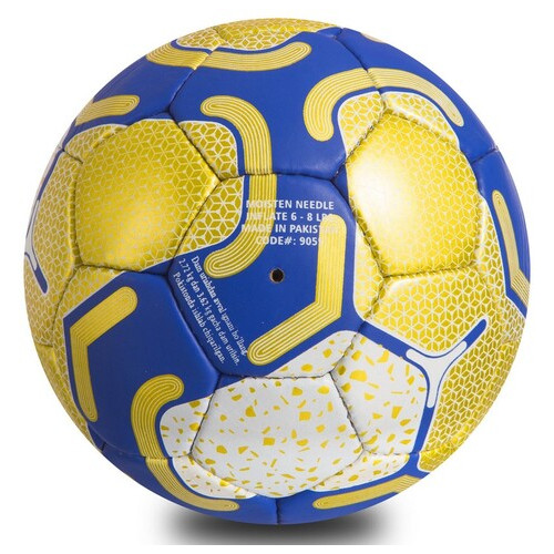 М'яч футбольний Ballonstar Chelsea FB-0680 №5 Золото-синій (57566030) фото №2