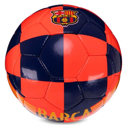 М'яч футбольний Ballonstar FCB Barca FB-3470 №5 Червоно-синій (57566044) фото №3
