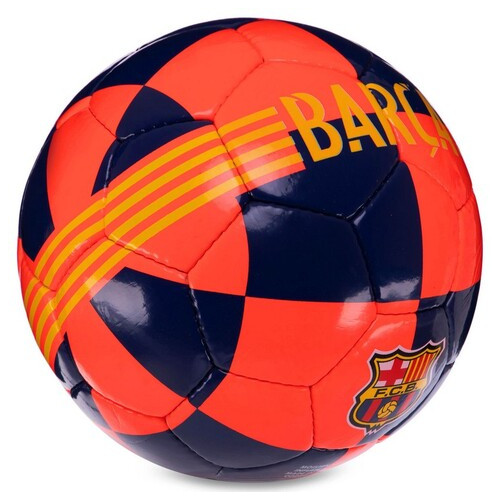 М'яч футбольний Ballonstar FCB Barca FB-3470 №5 Червоно-синій (57566044) фото №2