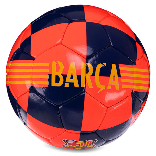 М'яч футбольний Ballonstar FCB Barca FB-3470 №5 Червоно-синій (57566044) фото №1