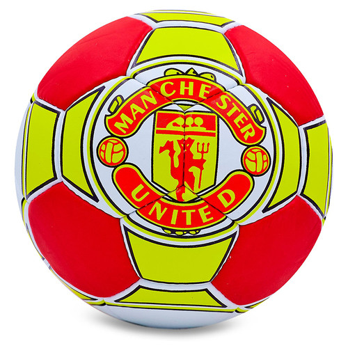 М'яч футбольний Ballonstar Manchester FB-0047-125 №5 Червоно-жовто-білий (57566071) фото №1