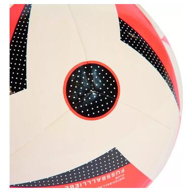 М'яч для футболу Euro24 Fussballliebe р. 5 IN9372 (M-13148492) фото №3