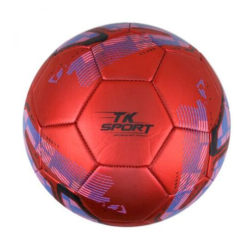 М'яч футбольний TK Sport №5 червоний (C44769) фото №1