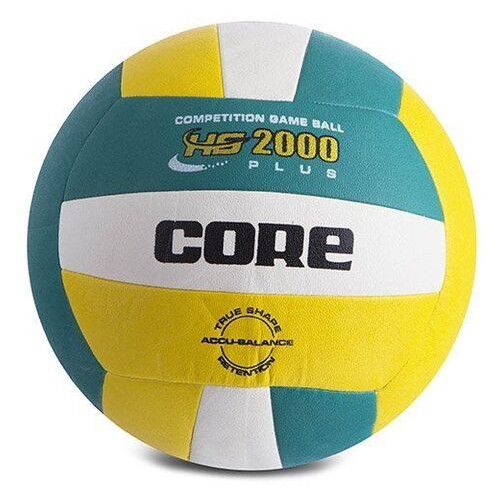 М'яч волейбольний Core Hybrid CRV-029 №5 Бірюзово-жовтий (57429286) фото №1