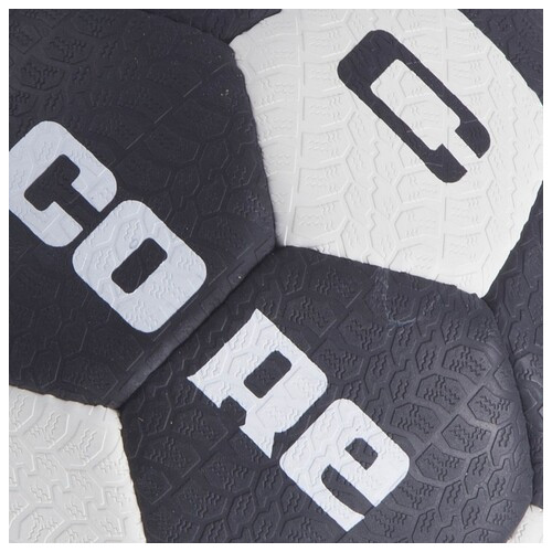 М'яч для вуличного футболу Core Street Soccer CRS-045 №5 Чорно-білий (57568002) фото №3
