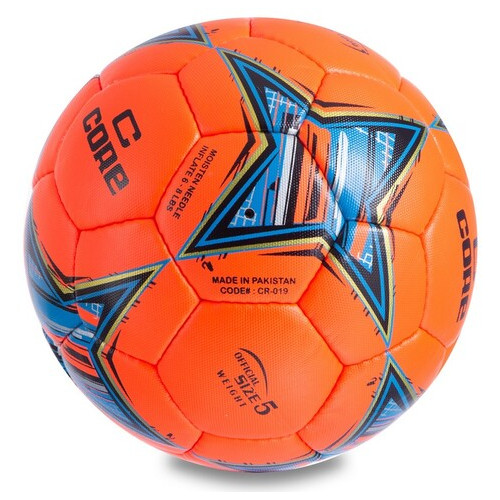М'яч футбольний Core HI VIS1000 CR-019 №5 Червоний (57568029) фото №2