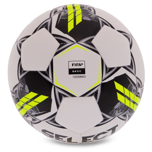 М'яч футбольний Select Club DB FIFA Basic V23 CLUB-5WGR №5 Біло-сірий (57609007) фото №3