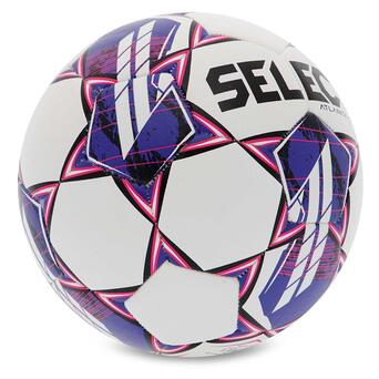 М'яч футбольний Select Atlanta DB FIFA Basic V23 ATLANTA-4WV №4 Біло-фіолетовий (57609013) фото №2