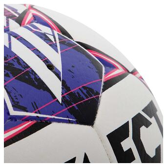 М'яч футбольний Select Atlanta DB Fifa Basic V23 ATLANTA-5WV №5 Біло-фіолетовий (57609015) фото №4