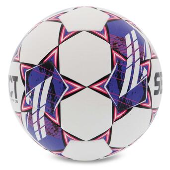 М'яч футбольний Select Atlanta DB Fifa Basic V23 ATLANTA-5WV №5 Біло-фіолетовий (57609015) фото №3