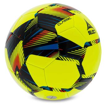 М'яч футбольний Select Classic V23 CLASSIC-5BK №5 Желто-чорний (57609016) фото №2