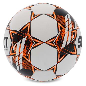 М'яч футбольний Select Flash Turf FIFA Basic V23 FLASH-TURF-WOR №4 Біло-помаранчевий (57609017) фото №3