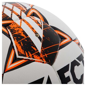 М'яч футбольний Select Flash Turf FIFA Basic V23 FLASH-TURF-WOR №4 Біло-помаранчевий (57609017) фото №4