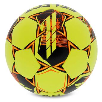 М'яч футбольний Select Flash Turf FIFA Basic V23 FLASH-TURF-YOR №4 Жовто-помаранчевий (57609018) фото №3