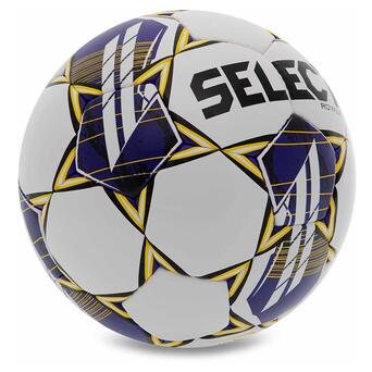 М'яч футбольний Select Royale FIFA Basic V23 ROYALE-5WV №5 Біло-фіолетовий (57609026) фото №2