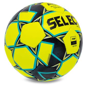 М'яч футбольний Select X-Turf V23 X-TURF-5YB №5 Жовто-синій (57609033) фото №2