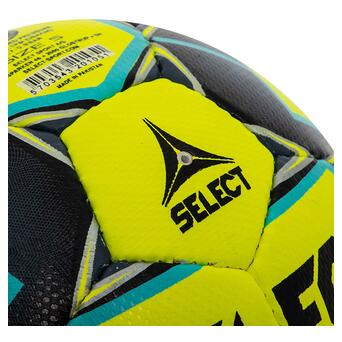 М'яч футбольний Select X-Turf V23 X-TURF-5YB №5 Жовто-синій (57609033) фото №4