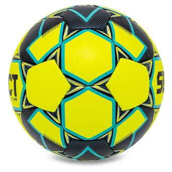 М'яч футбольний Select X-Turf V23 X-TURF-5YB №5 Жовто-синій (57609033) фото №3