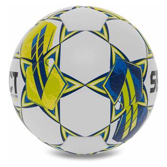 М'яч футбольний Select Talento DB V23 TALENTO-4WY №4 Біло-жовтий (57609027) фото №3