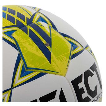М'яч футбольний Select Talento DB V23 TALENTO-4WY №4 Біло-жовтий (57609027) фото №4