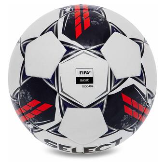 М'яч футбольний Select Tempo TB FIFA Basic V23 TEMPO-5WGR №5 Біло-сірий (57609032) фото №3