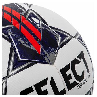 М'яч футбольний Select Tempo TB FIFA Basic V23 TEMPO-5WGR №5 Біло-сірий (57609032) фото №4