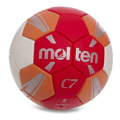 М'яч для гандболу Molten H2C3500-RO №2 Помаранчевий (57483026) фото №1