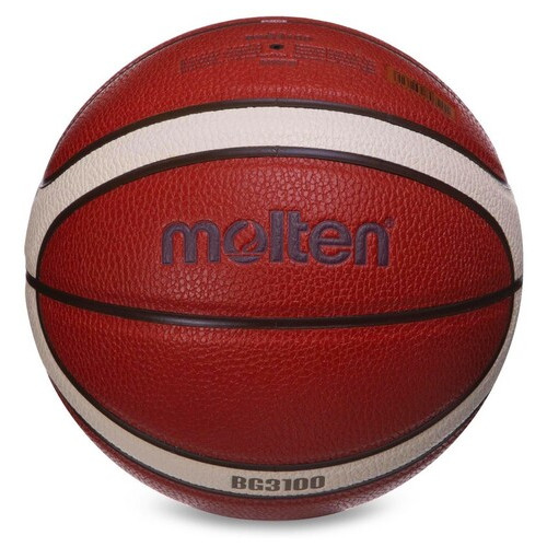 М'яч баскетбольний Molten Composite Leather B5G3100 №5 Помаранчевий (57483046) фото №3
