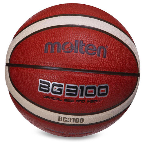М'яч баскетбольний Molten Composite Leather B5G3100 №5 Помаранчевий (57483046) фото №1
