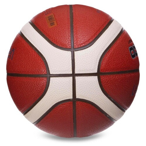 М'яч баскетбольний Molten Composite Leather B6G3100 №6 Помаранчевий (57483054) фото №4