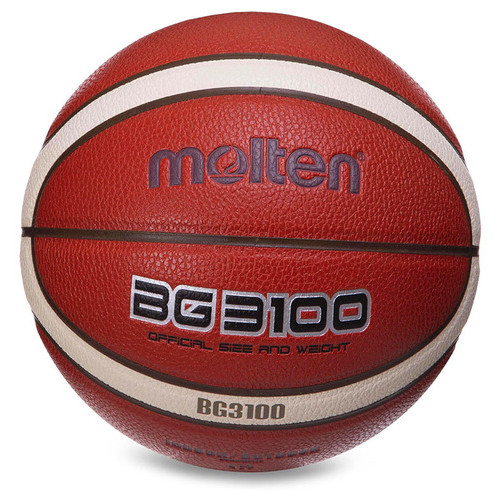 М'яч баскетбольний Molten Composite Leather B6G3100 №6 Помаранчевий (57483054) фото №1