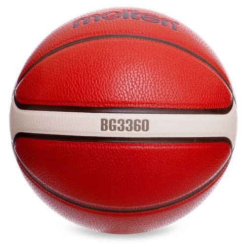 М'яч баскетбольний Molten Composite Leather B7G3360 №7 Помаранчевий (57483062) фото №4