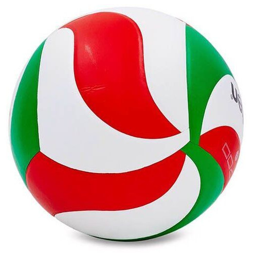 М'яч волейбольний Molten V5M2700 №5 Біло-червоно-зелений (57483023) фото №2