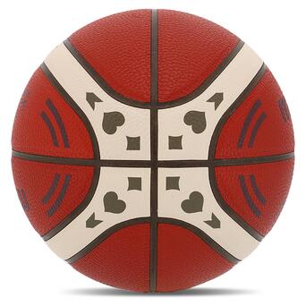 М'яч баскетбольний Molten B7G3100-Q2Z №7 Помаранчевий (57483075) фото №3