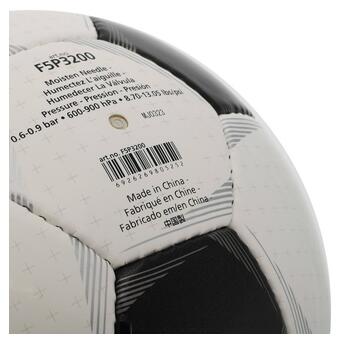М'яч футбольний Molten F5P3200 №5 Біло-чорний (57483073) фото №4