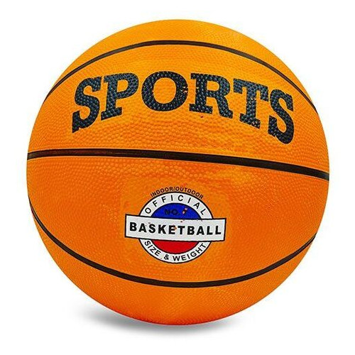 М'яч баскетбольний FDSO Sport BA-4507 №7 гумовий Помаранчевий (57508040) фото №1