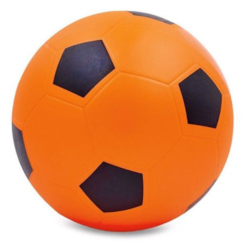 М'яч футбольний FDSO FB-5651 гумовий Помаранчевий (59508071) фото №1
