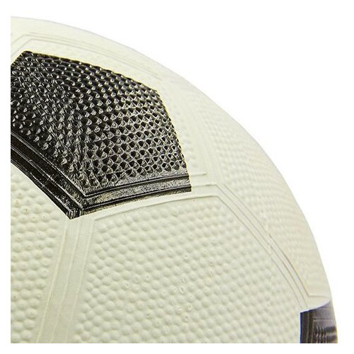 М'яч футбольний FDSO XK4280-01 гумовий Біло-чорний (59508077) фото №4
