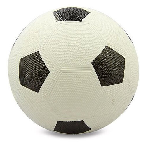 М'яч футбольний FDSO XK4280-01 гумовий Біло-чорний (59508077) фото №2