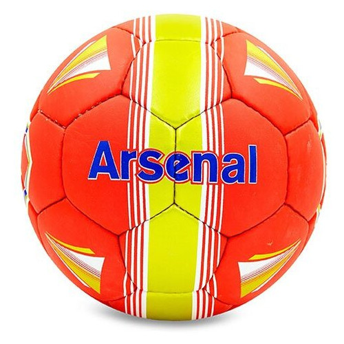 М'яч футбольний FDSO Arsenal FB-6690 №5 Червоний (57508078) фото №1