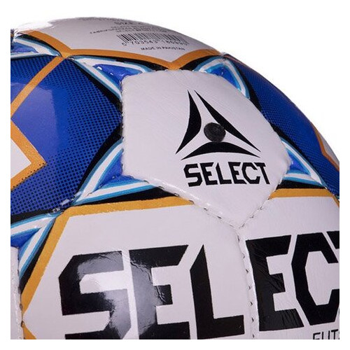 М'яч футбольний FDSO Select ST Talento 13 FB-2997 №4 Біло-синій (57508139) фото №4