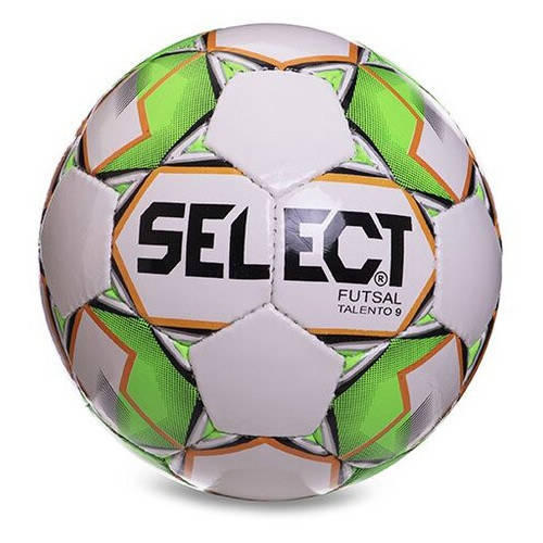 М'яч футбольний FDSO Select ST Talento 9 FB-2996 №4 Біло-зелений (57508138) фото №1