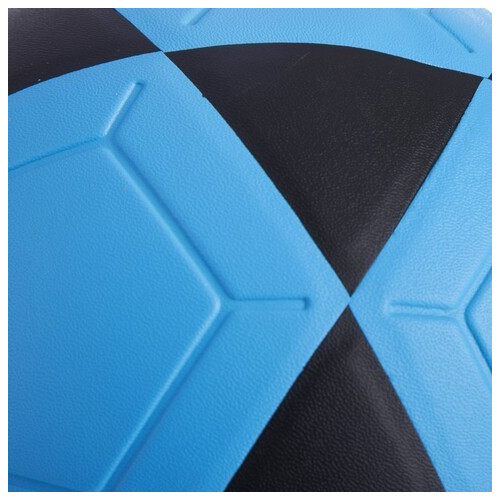 Мяч футбольный FDSO MIK FB-0451 №4 Сине-черный (57508431) фото №3