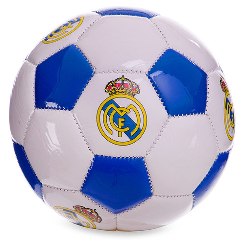 М'яч футбольний FDSO Сувенірний FB-3157 №2 Біло-синій (57508438) фото №1